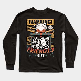 Cat's Friendly Gift Long Sleeve T-Shirt